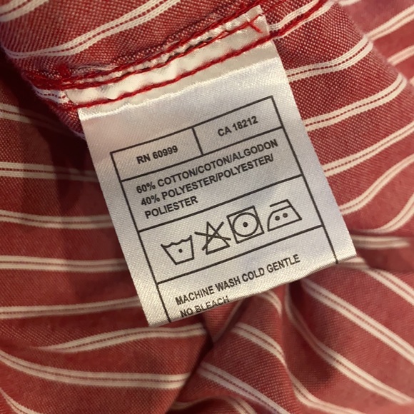 Antigua men’s button down Size L - Picture 4 of 5